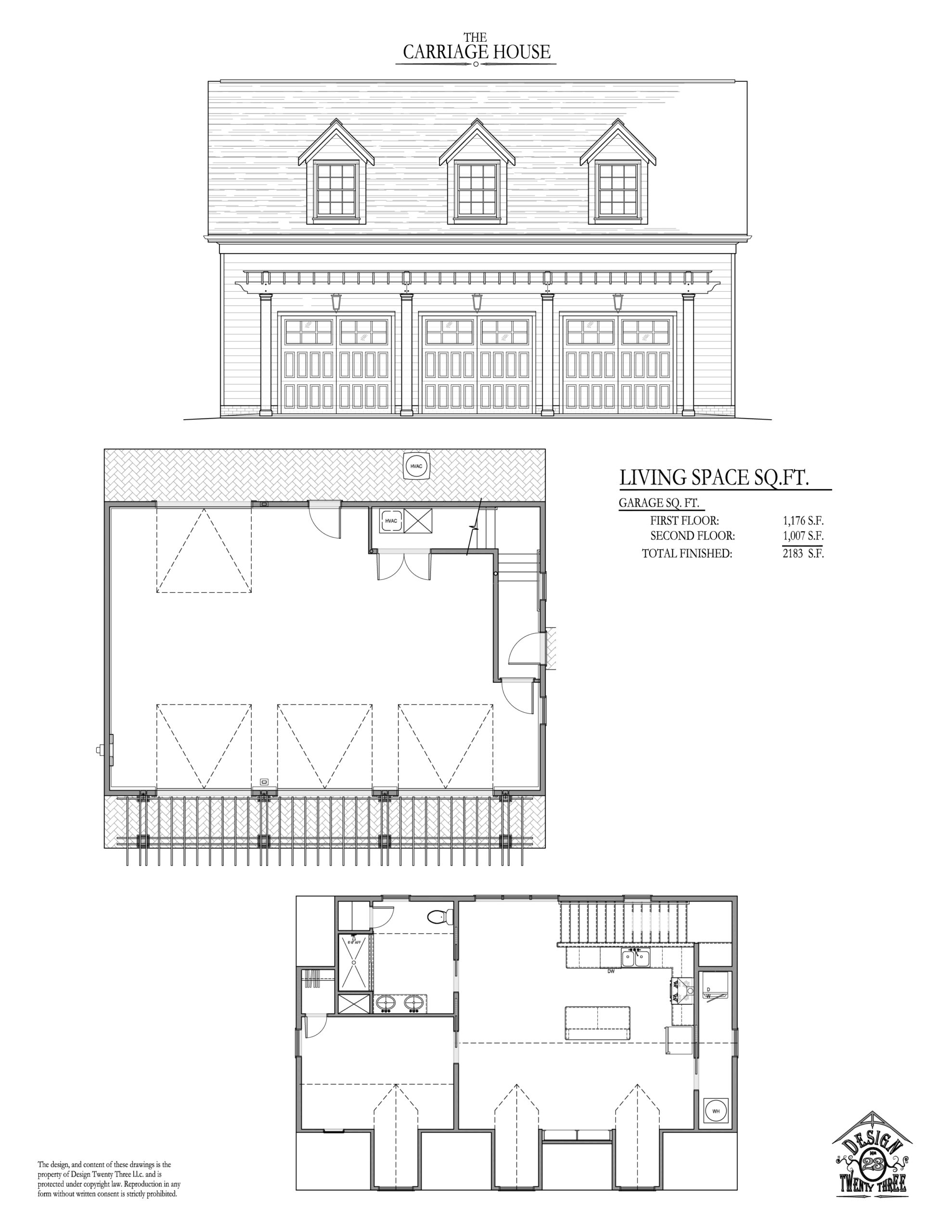 Carriage House House Design And Drafting Virginia 